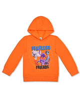 Back To The Outback Maddie, Pretty Boy, Nigel, Zoe and Frank Boys’ Hoodie for Toddler and Little Kids - Orange