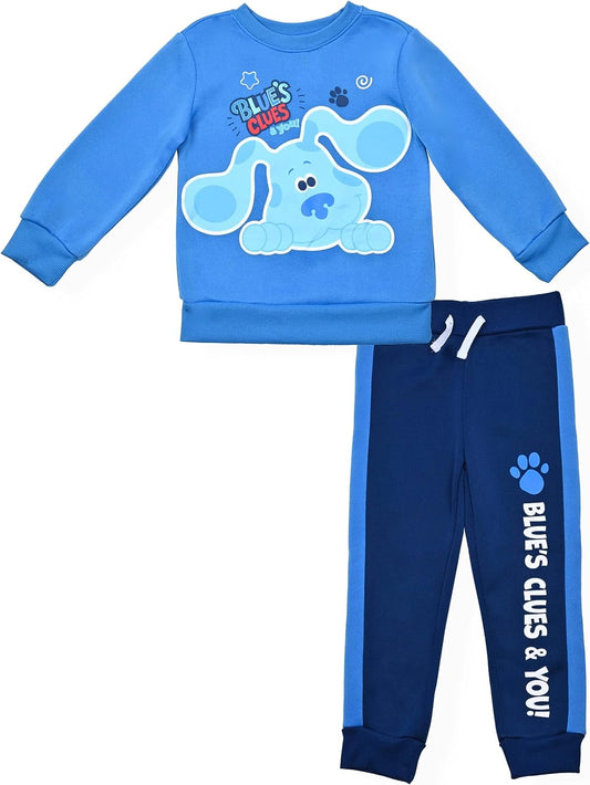 Nickelodeon Blue?s Clues & You Boys? Sweatshirt and Jogger Set for Infant and Toddler ? Blue/Navy