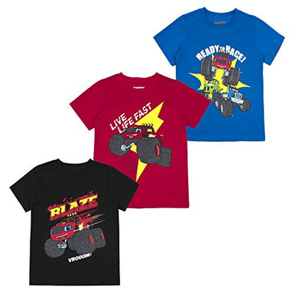 Nickelodeon Boys 3-Pack T-Shirts, Top Wing