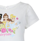 Disney Princess Girls Dress for Toddler and Big Kids - Off White