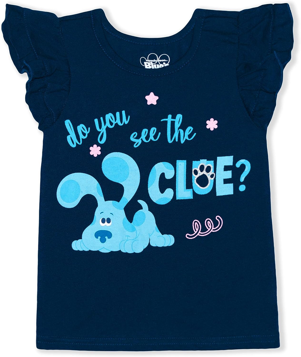 Nickelodeon Blue?s Clues Girls? T-Shirt and Leggings Set for Toddler ? Navy/White