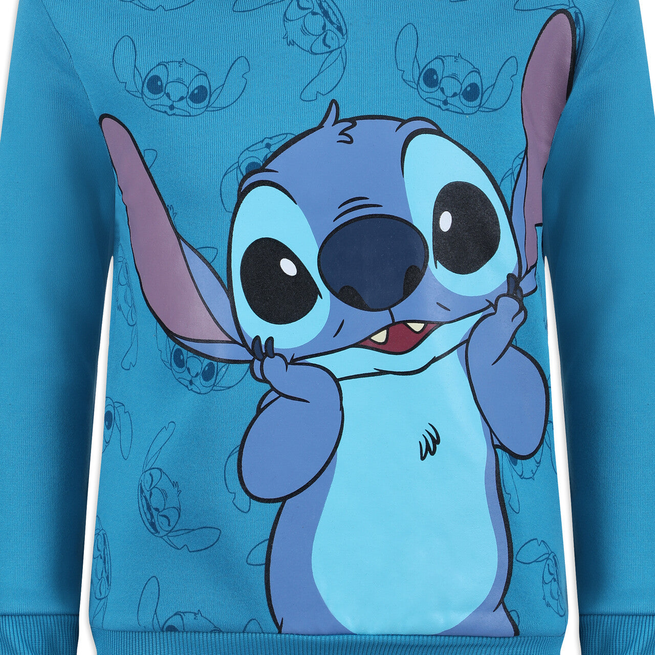 Disney Lilo and Stitch Boys’ Pullover Hoodie for Toddler and Little Kids – Blue