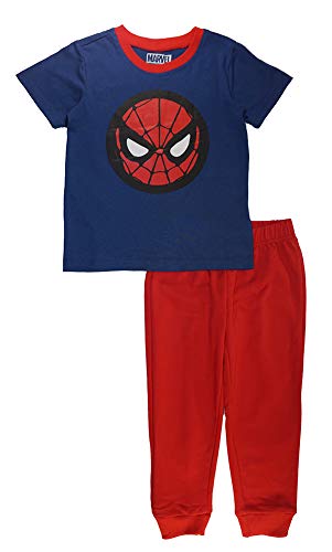 Marvel Spiderman Boys’ T-Shirt and Jogger Set for Toddler- Blue/Red or Grey/Black