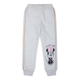 Disney Minnie Mouse Girls' 2 Pack Jogger Pants for Toddler and Little Kids – Red/Grey