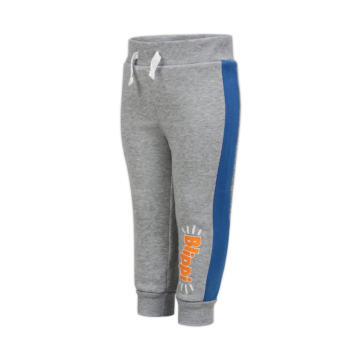 Blippi Boys’ Hoodie and Jogger Pants Set for Toddlers and Little Kids – Blue/Grey