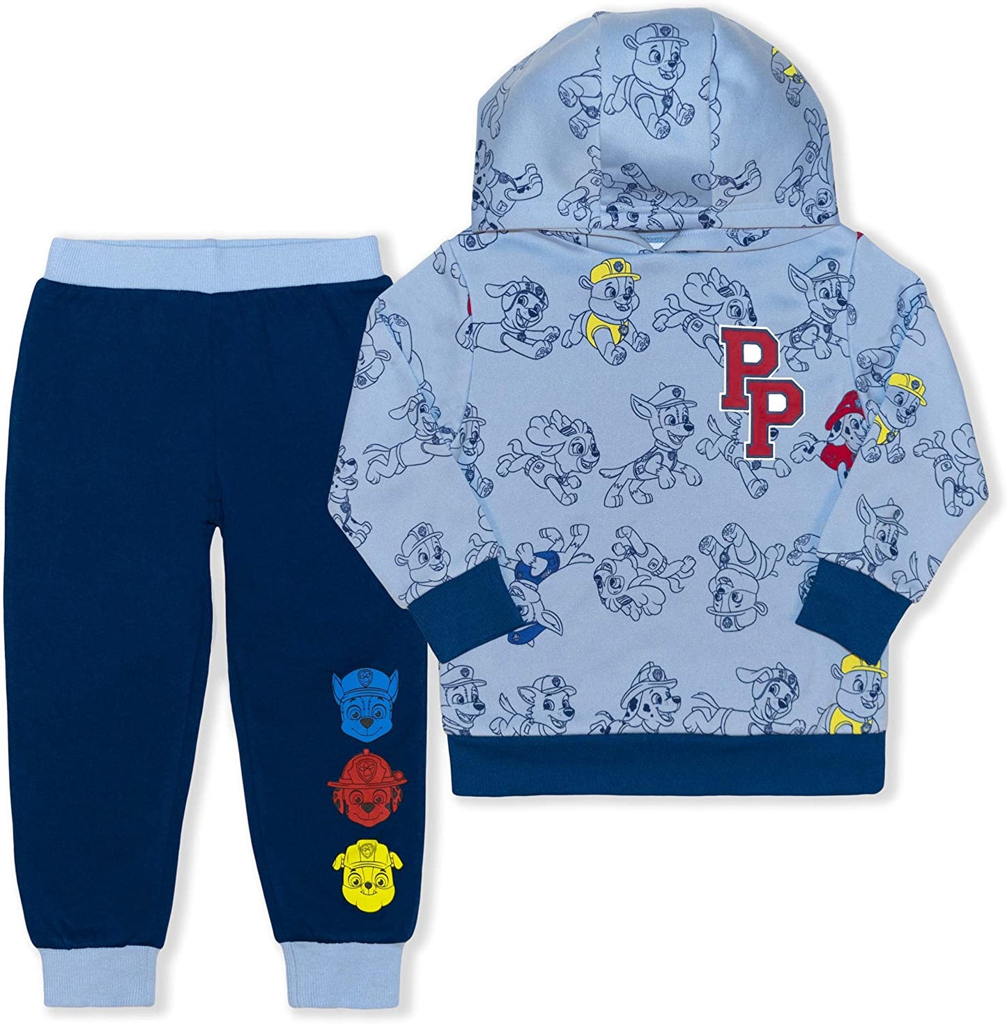 Paw Patrol Toddler Boys Hoodie and Jogger set - Blue/Navy