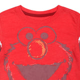 Sesame Street Elmo Boys’ T-Shirt for Infant and Toddler – Red