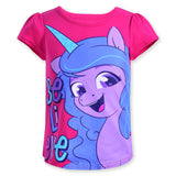 My Little Pony Girl's 4 Pack Unicorn Short Sleeve Tee Shirt Set