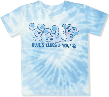 Nick Jr. Blues Clues Boys T-Shirt and Shorts Set for Toddlers – Blue/Grey