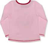 Sesame Street Toddler Girls Long Sleeve Tee Baby and Toddler, Pink