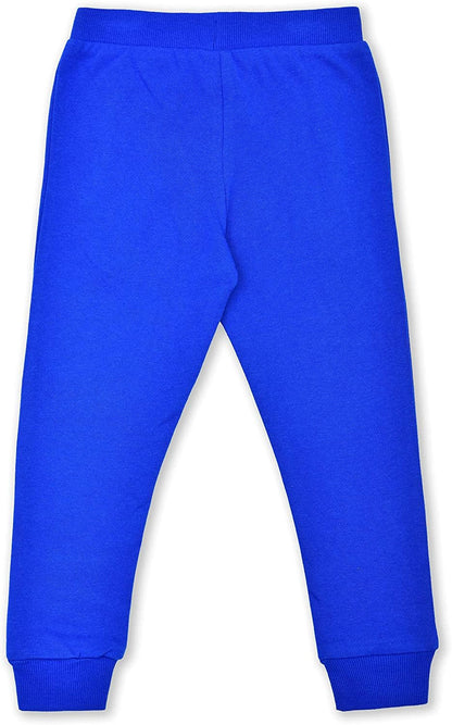 Blippi Boy's 2 Pack Jogger Sweatpant with Drawstring and Elastic Waistband for Toddlers and Big Kid - Blue/Navy