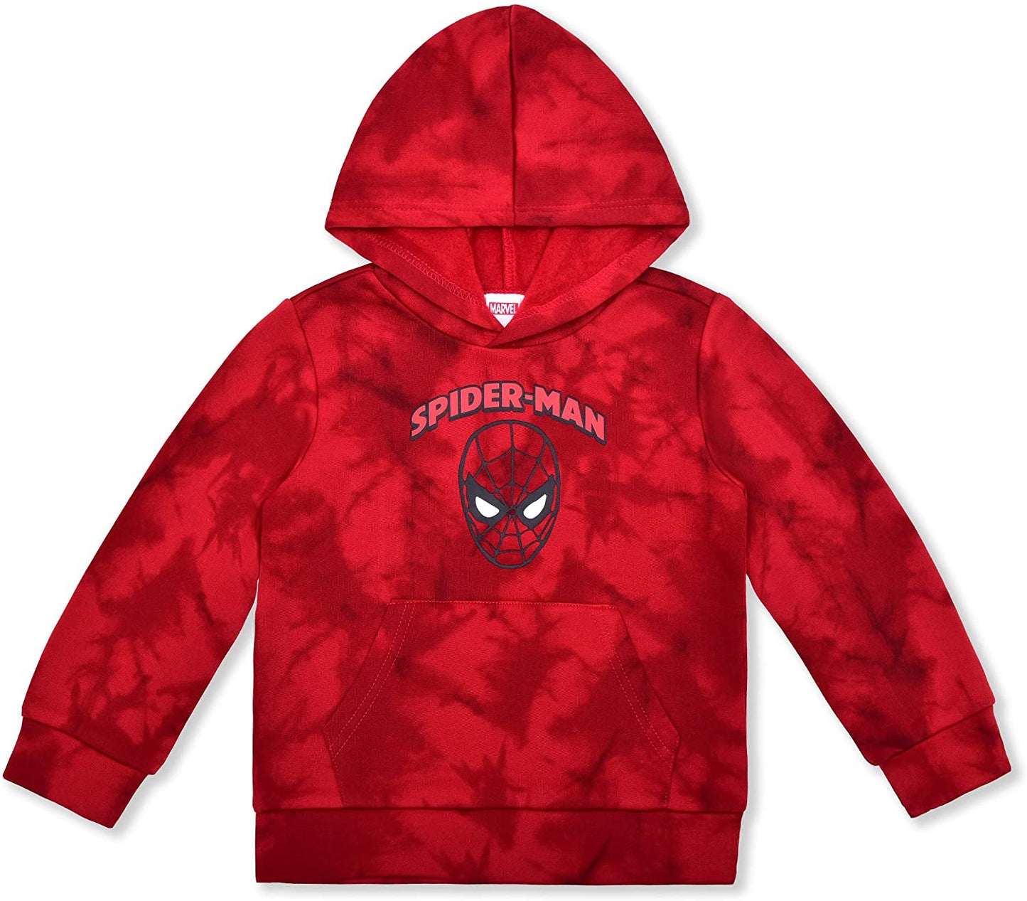 Marvel Spiderman Boys Hoodie and Joggers Set for Toddler and Little Kids – Red