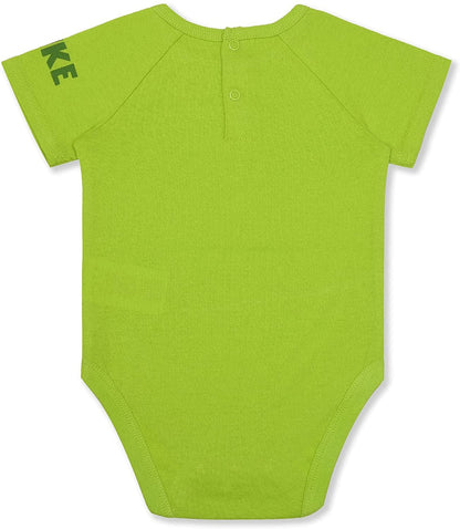 Disney Monsters Inc Boys’ Mike or Sully Short Sleeve Bodysuit and Jogger Pants Set for Newborn and Infant