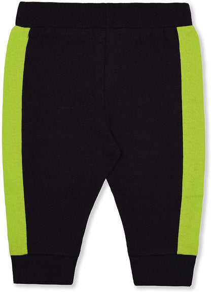 Disney Monsters Inc Boys’ Mike or Sully Short Sleeve Bodysuit and Jogger Pants Set for Newborn and Infant