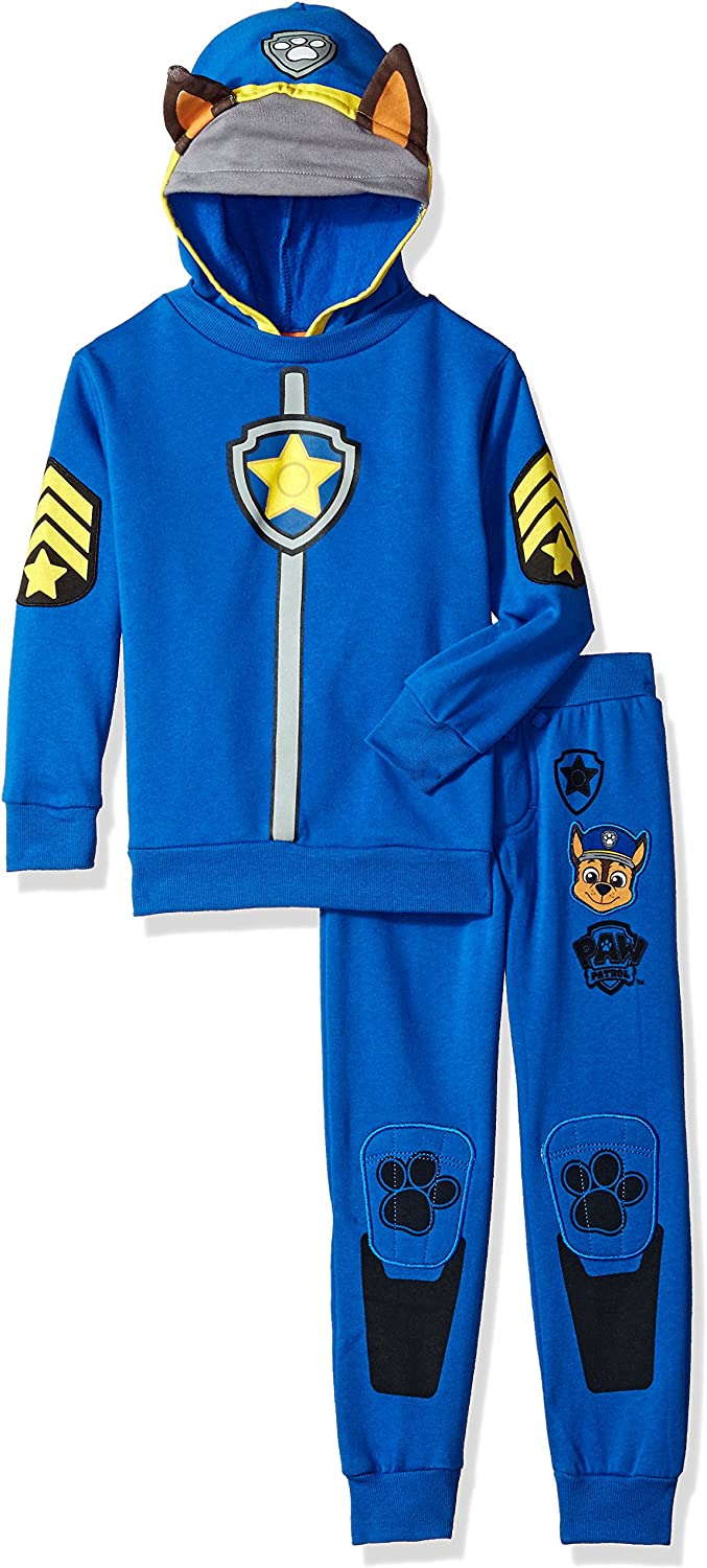 Nickelodeon Paw Patrol Boys Pullover Hoodie and Jogger Pant Set for Toddlers and Little Kids – Blue