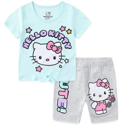 Hello Kitty Top and Bike Short Set