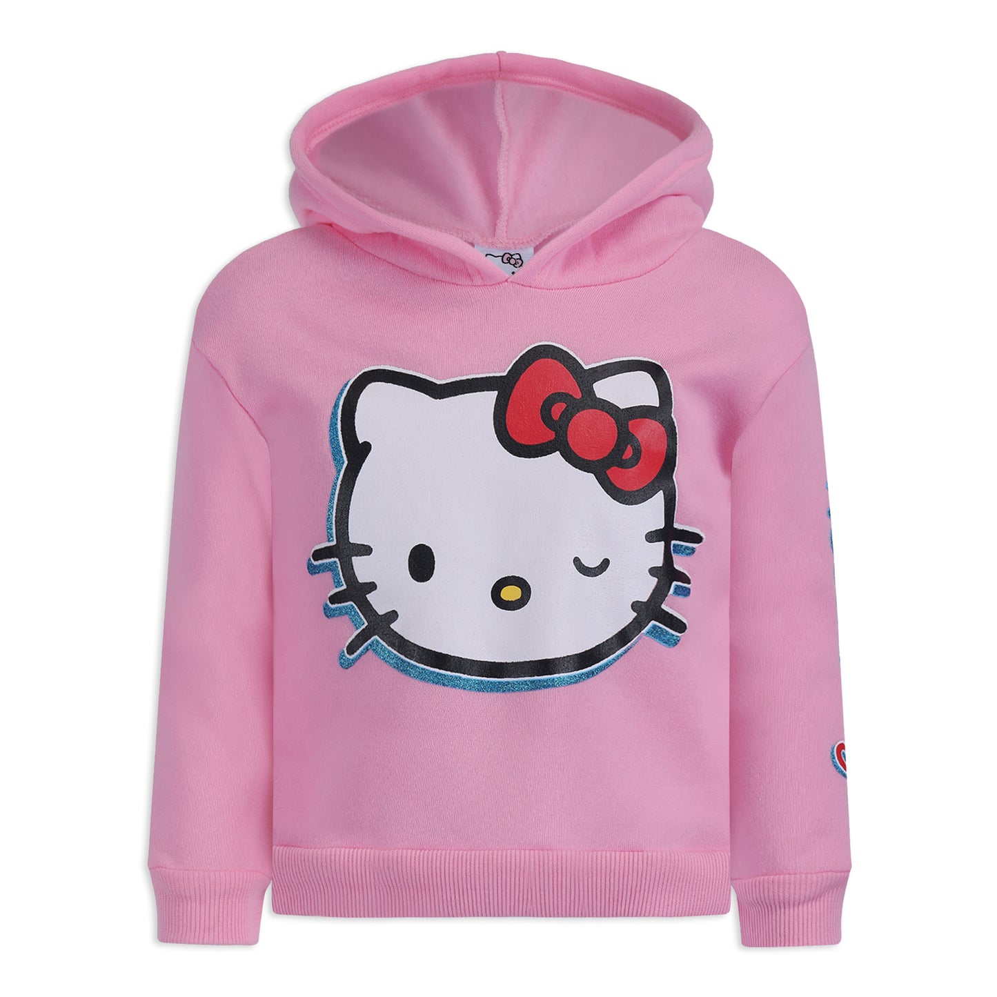 Hello Kitty Girls 2 Pack Hoodie for Infant, Toddler, Little and Big Kids – Blue/Pink