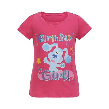 Nickelodeon Blue?s Clues Girls? Birthday T- Shirt for Infant and Toddler ? Pink