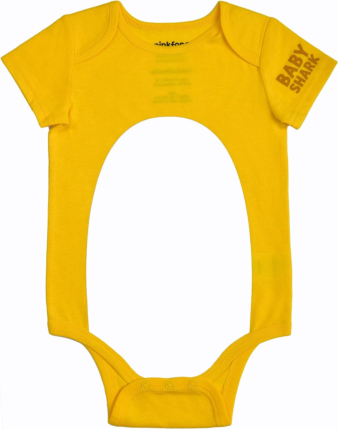 Baby Shark Nickelodeon Boys? Bodysuit and Cap Set for Newborn and Infant ? Yellow