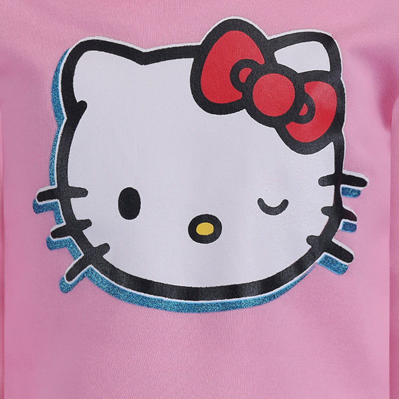 Hello Kitty Girls 2 Pack Hoodie for Infant, Toddler, Little and Big Kids – Blue/Pink