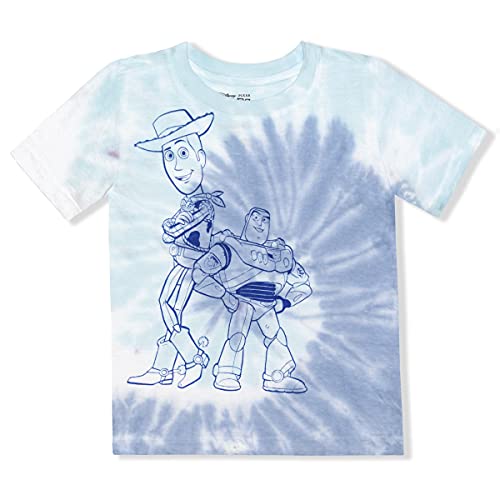 Disney Toy Story Boys’ Woody, Buzz lightyear and Forky T-Shirt for Toddlers and Little Kids