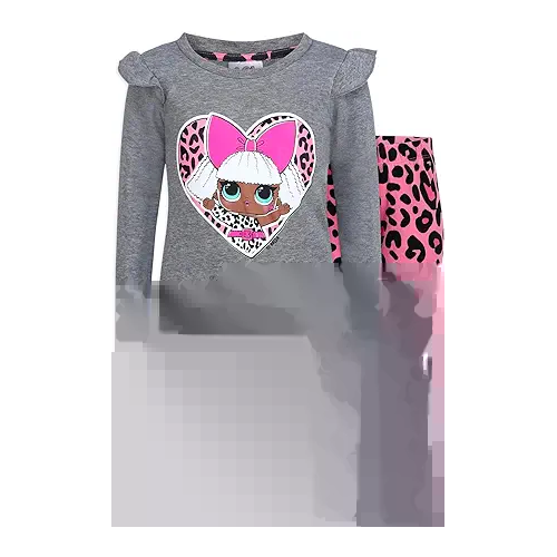 L.O.L Dolls Surprise Dress up 2pc Legging Set Outfit for Girls