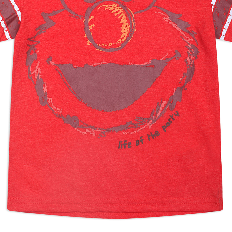 Sesame Street Elmo Boys’ T-Shirt for Infant and Toddler – Red