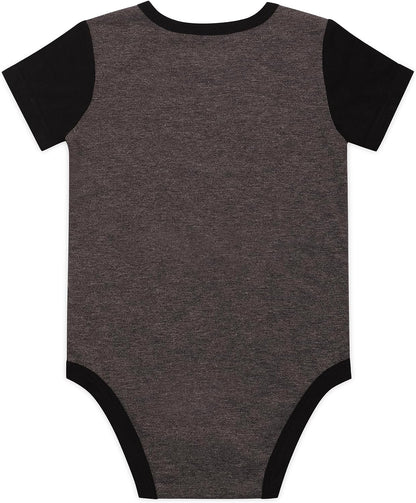 Disney Nightmare Before Christmas Boys? Jack Skellington 3 Pack Bodysuits for Infant ? Grey