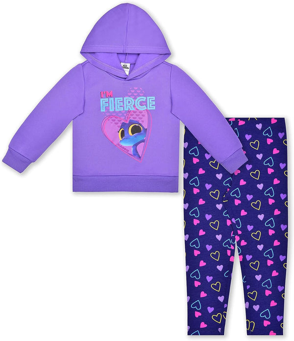 Back To The Outback 2 Pack Pullover Hoodie and Legging Pant Set for Girls