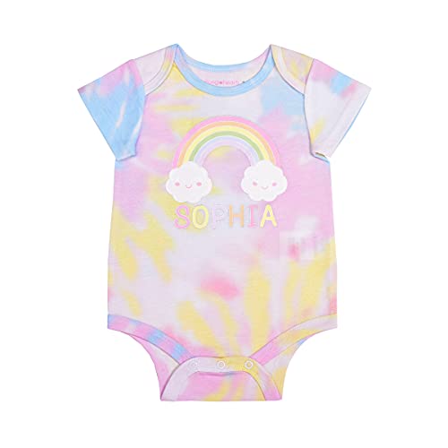 Young Hearts Girls’ Bodysuit Creeper for Newborn and Infant – Multicolor