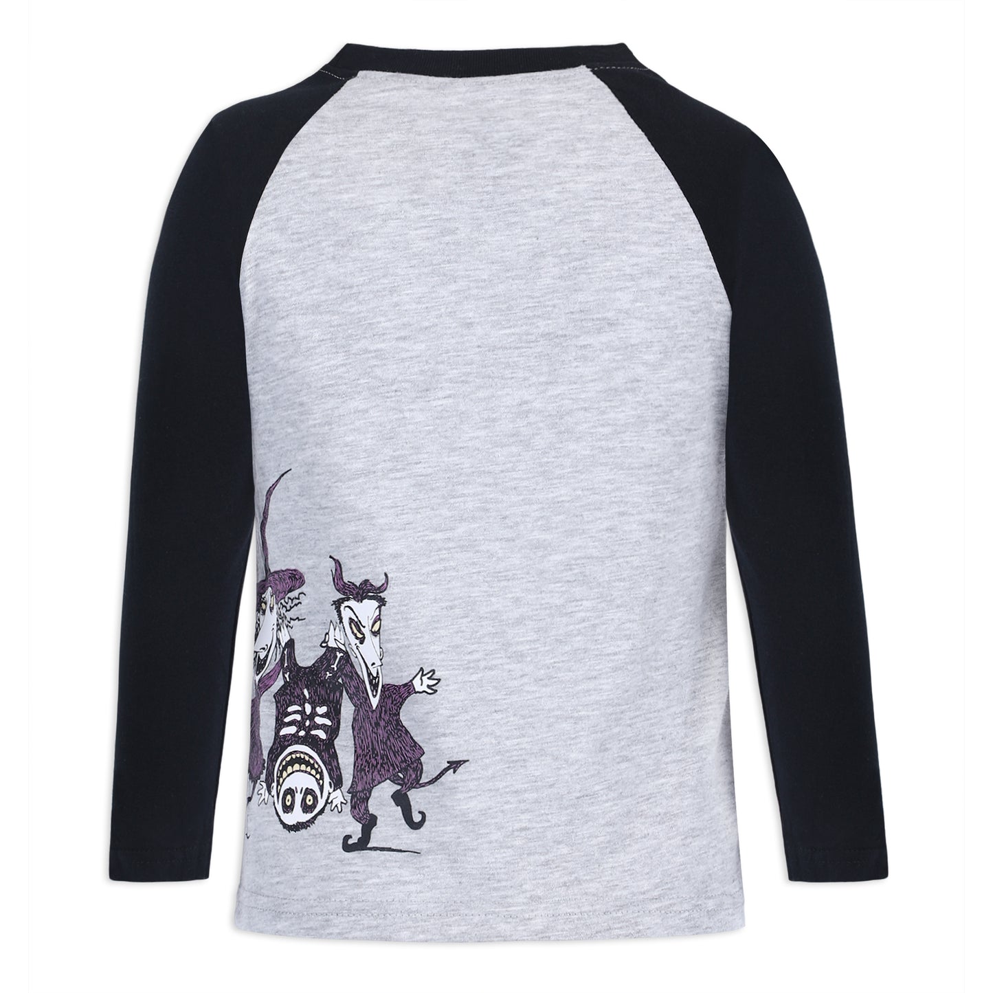 Disney’s Nightmare Before Christmas 2 Pack Long Sleeves Raglan Tee Shirt Set for Boys