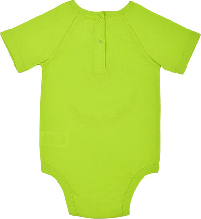 Disney Monsters Inc Mike Wazowski and James Sullivan Boys Costume Bodysuit and Cap Set for Newborn and Infant ? Blue/Green