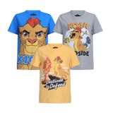 Disney Lion Guard The Toddler Boys' T-Shirt (Pack of 3) Grey