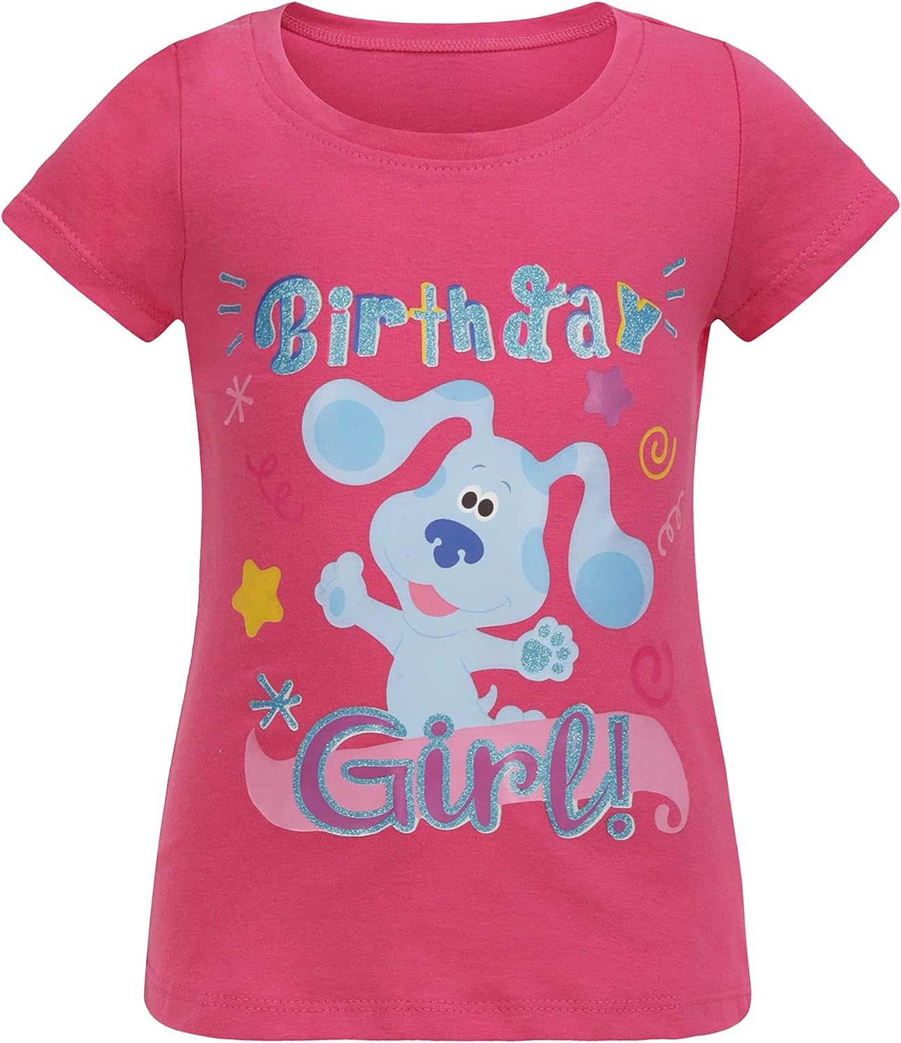 Nickelodeon Blue?s Clues Girls? Birthday T- Shirt for Infant and Toddler ? Pink