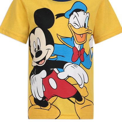 Disney Boy's 2-Piece Mickey and Friends Tee and Short Set