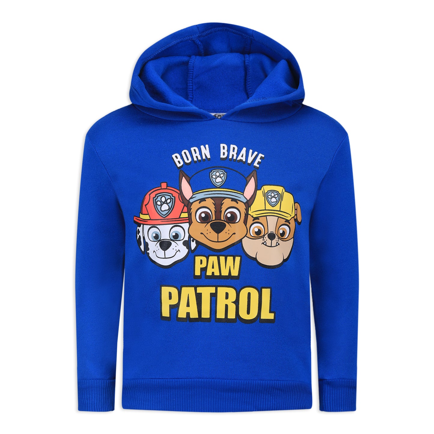 Nickelodeon Paw Patrol Boys' 2 Pack Hooded Sweatshirt for Toddler and Little Kids – Navy/Grey or Navy/White