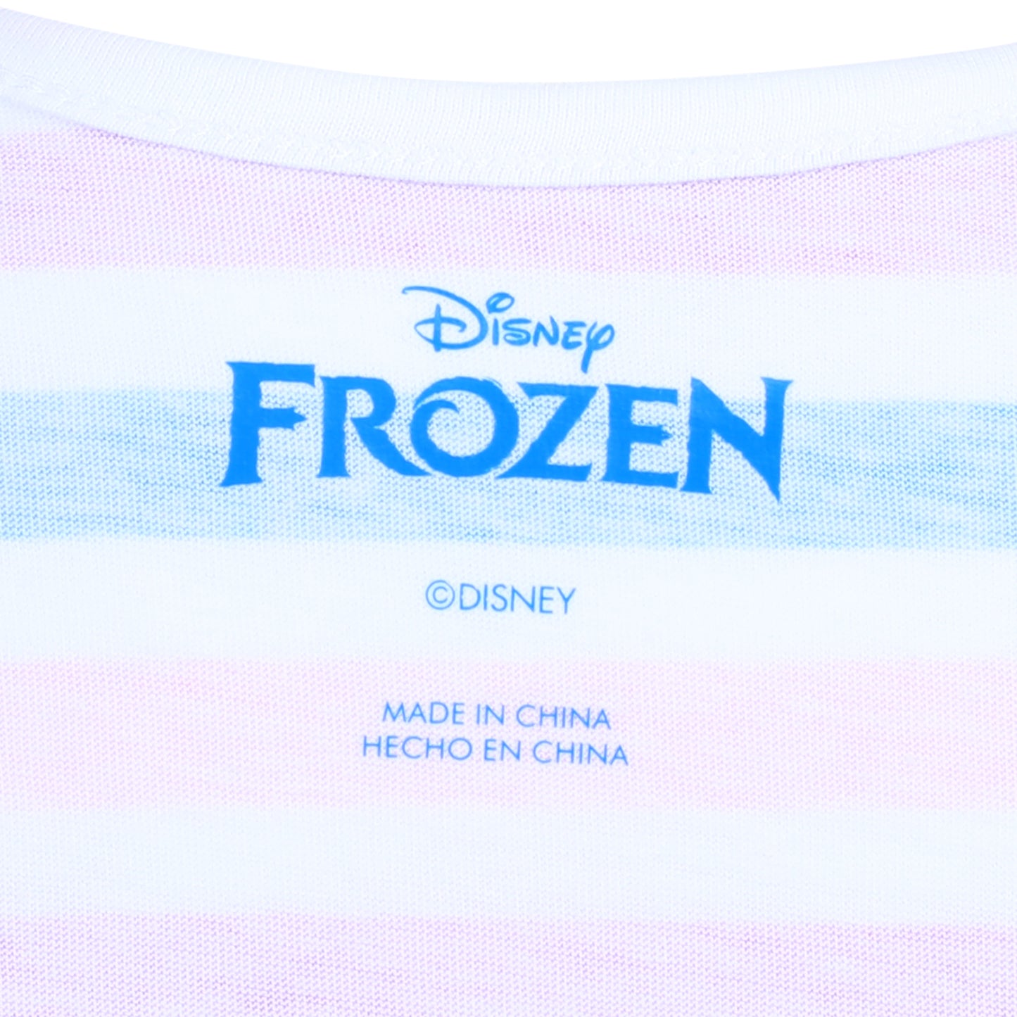 Disney Frozen Elsa and Anna Girls’ Short Sleeve Shirt 3 Pack for Toddler and Little Kids – Pink/Blue/White