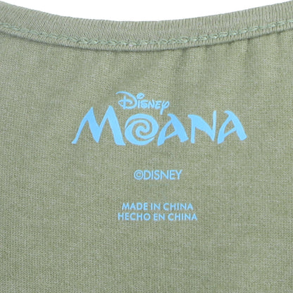 Disney Moana Girls 3 Pack T-Shirts for Toddler, Little and Big Girls - Green/Grey/White