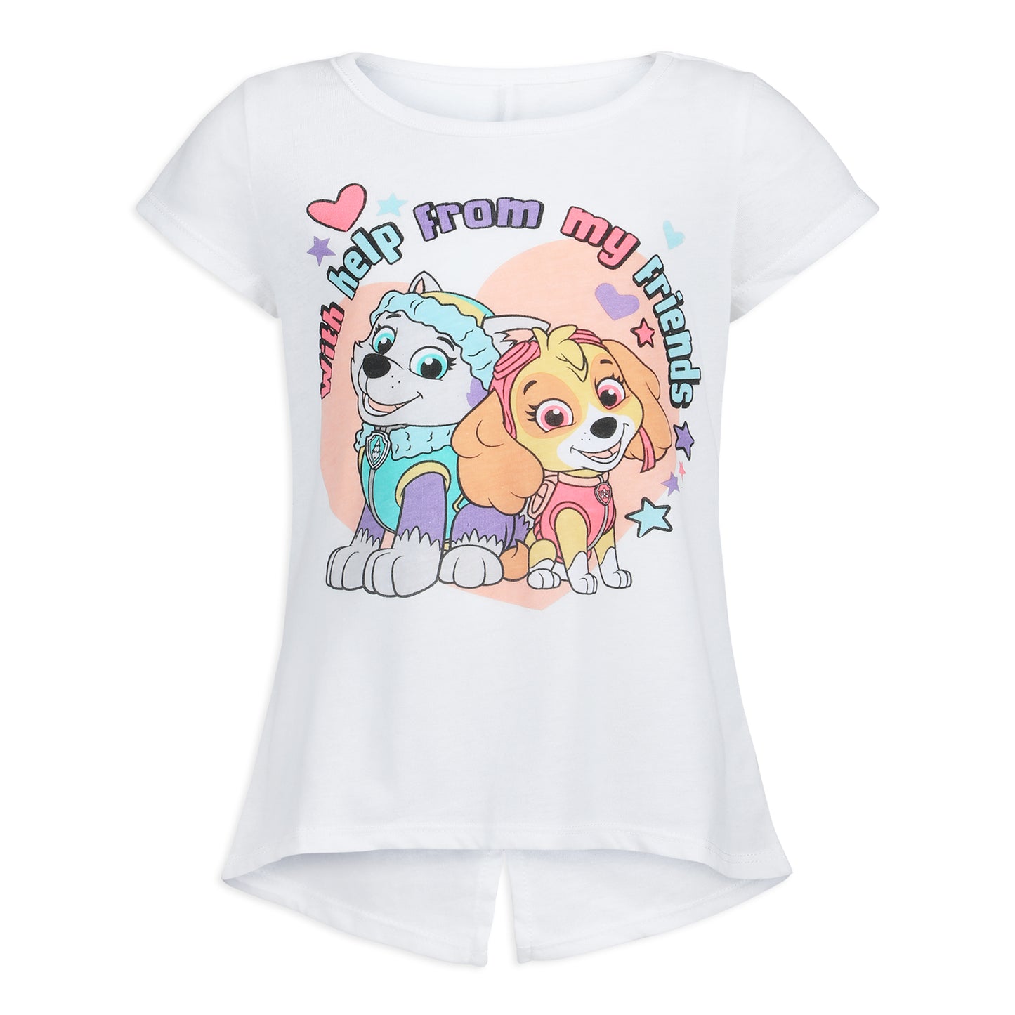 Nickelodeon Paw Patrol Girls and Toddlers 3-Pack T-Shirts