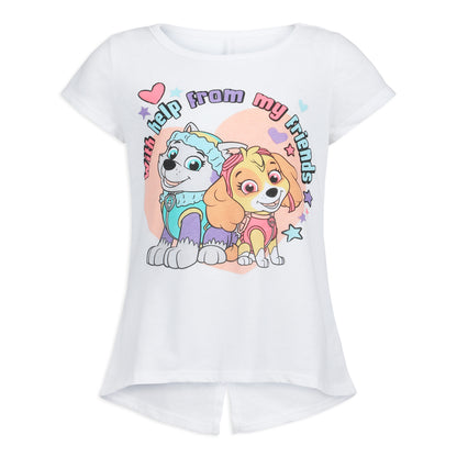 Nickelodeon Paw Patrol Girls and Toddlers 3-Pack T-Shirts