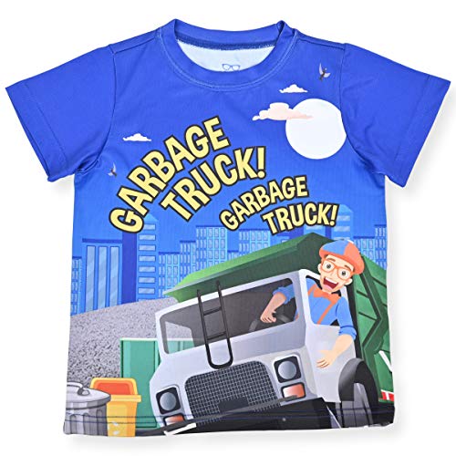 Blippi Boy's Short Sleeve Print Tee Shirt