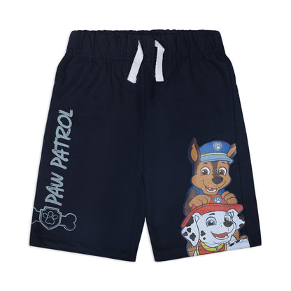 Paw Patrol Nickelodeon Boy's 2-Pack Casual Drawstring Short , Blue/Grey