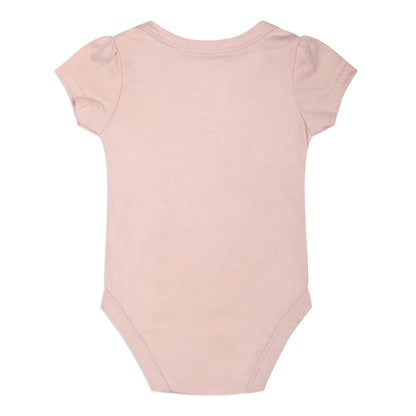 Disney Girls’ Dumbo, Princess Or Winnie The Pooh 3 Pack Bodysuit for Newborn – Pink/Grey or Pink/Green/Grey or Pink/Beige