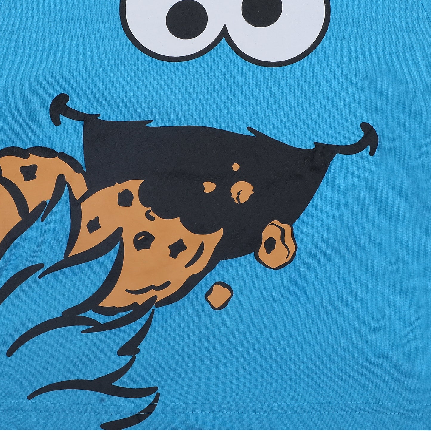 Sesame Street Elmo and Cookie Monster Boys T-Shirt for Infant and Toddlers – Blue or Red