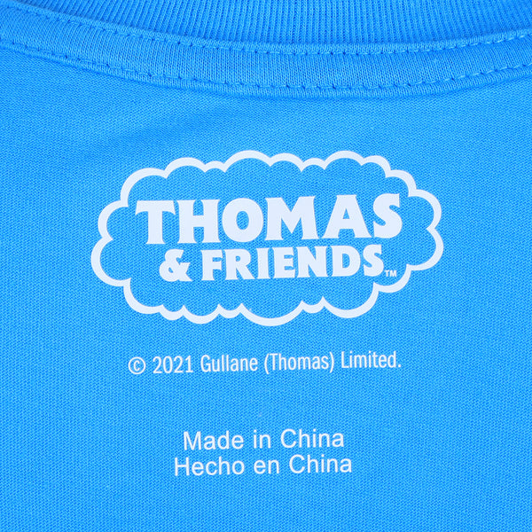 Thomas The Train & Friends Boys’ Long Sleeve Shirt for Toddlers – Blue