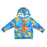 Warner Bros Scooby Doo Tie Dye Hoodie for Toddler Boy – Blue