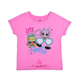 L.O.L. Surprise! Short Sleeves Tee Shirt, Let's Party Graphic Print