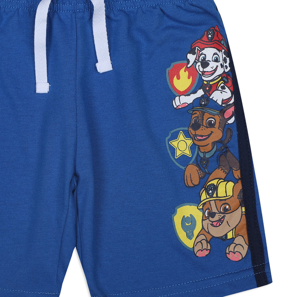 Nickelodeon Paw Patrol 2 Pack Shorts Set for Boys, Superhero Pups Printed Shorts Set