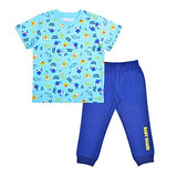 Nickelodeon Baby Shark Boys T-Shirt and Jogger Set for Toddler – Blue/Grey