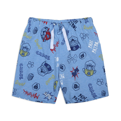 Nickelodeon Paw Patrol 2 Pack Shorts Set for Boys, Superhero Pups Printed Shorts Set